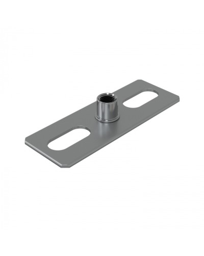 Пластина опорная с гайкой М8 (1уп=150шт) Экопласт (59920) в Нижнем Тагиле Аксессуары для лотков Pintop.ru