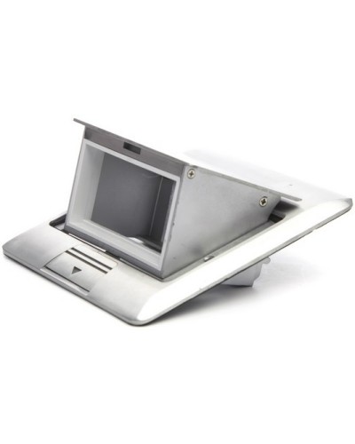 Люк в пол на 2 модуля (45х45мм), стальной Экопласт 70021 в Нижнем Тагиле Системы лючков и колонн Pintop.ru