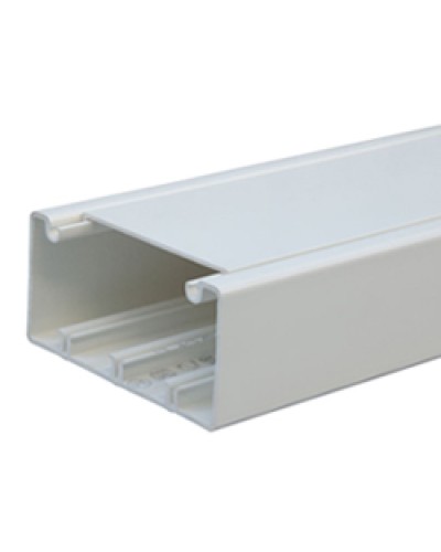 Короб с крышкой 100x55 (Крышка=80мм) Экопласт 76002 в Нижнем Тагиле Кабель-канал Pintop.ru