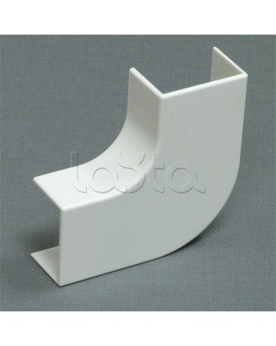 Угол плоский плавный стандарт TIA 60х40 мм Экопласт 76315R в Нижнем Тагиле Аксессуары для кабель-канала Pintop.ru