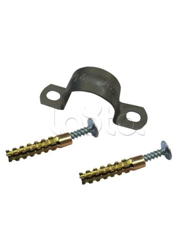 Дюбель-хомут клоп (двухлапковый) (25-26 мм) 100шт Гефест в Нижнем Тагиле Крепеж: Дюбели, шурупы, саморезы Pintop.ru