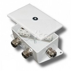 Коробка монтажная огнестойкая Гефест КМ-О (10к*10,0)-IP66-d, четыре ввода 120х80х68