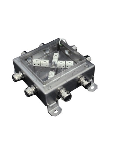 Коробка монтажная огнестойкая Гефест КМ-О (16к*10,0)-IP66 1515нерж, 8 вводов в Нижнем Тагиле Распределительные коробки Pintop.ru