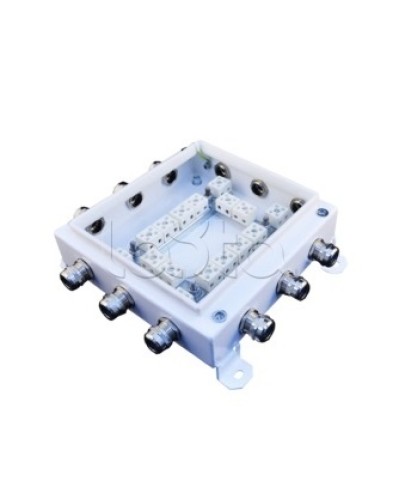 Коробка монтажная огнестойкая Гефест КМ-О (32к*10,0)-IP66 2020, 12 вводов в Нижнем Тагиле Распределительные коробки Pintop.ru