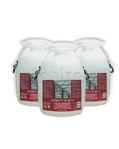 Cостав огнезащитный для металлических конструкций Гефест ОСМ-1 в Нижнем Тагиле Огнезащитные краски Pintop.ru