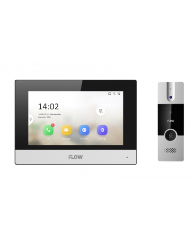 Комплект гибридного видеодомофона iFlow F-VI-5342H в Нижнем Тагиле Комплекты домофонов Pintop.ru