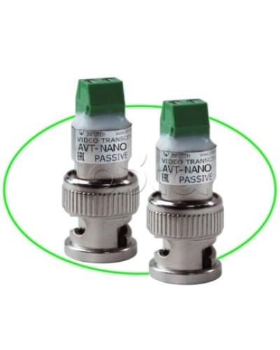 Комплект пассивных приемопередатчиков Инфотех AVT-Nano Passive M в Нижнем Тагиле Видеоусилители, Модуляторы, Делители Pintop.ru