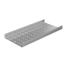 Лоток перфорированный 80х500х1,5 L6000 мм "Быстрый монтаж ПЛЮС" HD85 КМ-профиль (LPplus80-500-1.5-6000 HD85)