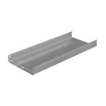 Лоток неперфорированный 80х400х1,0 L2000 мм "Быстрый монтаж ПЛЮС" КМ-Профиль (LNplus80-400-1.0-2000)