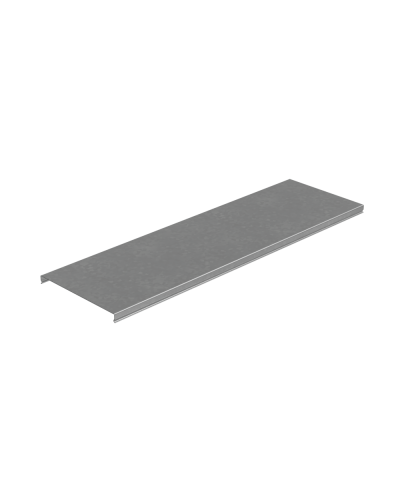 Крышка лотка 200х1,0 L2500 мм ПЛЮС INOX304 КМ-Профиль (KLplus200-1.0-2500 INOX304) в Нижнем Тагиле Аксессуары для лотков Pintop.ru