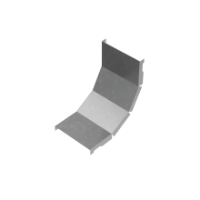 Крышка внутреннего вертикального угла 90 гр. 100 мм "ПЛЮС" INOX304 КМ-Профиль (KNLplus90-100 INOX304)