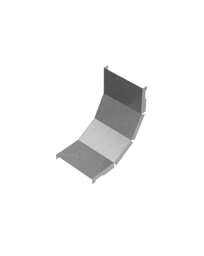 Крышка внутреннего вертикального угла 90 гр. 100 мм ПЛЮС INOX304 КМ-Профиль (KNLplus90-100 INOX304) в Нижнем Тагиле Аксессуары для лотков Pintop.ru