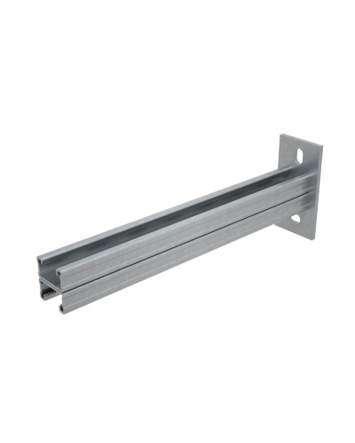 Страт-консоль двойная усиленная 41х21 L250 s:2,5 мм HD85 КМ-профиль (2KSSU21-250 HD85) в Нижнем Тагиле Аксессуары для лотков Pintop.ru