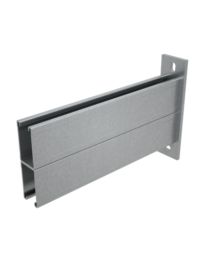 Страт-консоль двойная усиленная 41х72 L100 s:2,5 мм КМ-Профиль (2KSSU72-100) в Нижнем Тагиле Аксессуары для лотков Pintop.ru