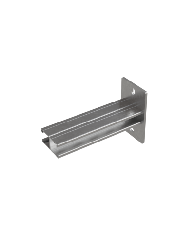 Страт-консоль двойная усиленная развернутая 41х41 L200 s:2,5 мм КМ-профиль (2KSSUR41-200) в Нижнем Тагиле Аксессуары для лотков Pintop.ru