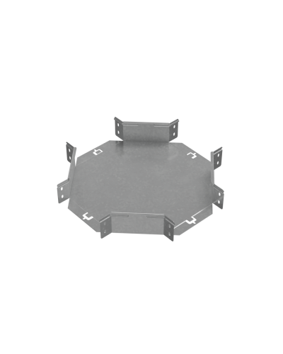 Х-разветвитель 80х200 мм ПЛЮС КМ-Профиль (XDplus80-200) в Нижнем Тагиле Аксессуары для лотков Pintop.ru