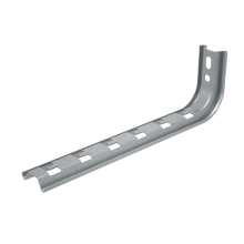 Консоль L-образная безвинтовая 200 мм INOX304 КМ-Профиль (KSLBV200 INOX304)