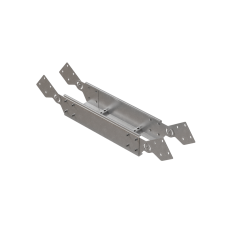 Вертикальный шарнирный угол 150х800х1,2 мм HD85 N КМ-профиль (LSHL150-800-1.2 HD85 N)