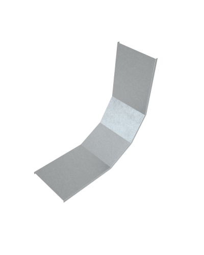 Крышка лестничного вертикального внутреннего угла 90 гр. 800 мм HD85 КМ-профиль (KLNL90-800 HD85) в Нижнем Тагиле Аксессуары для лотков Pintop.ru