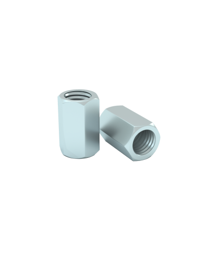 Гайка соединительная М10 DIN 6334 (упак. 30 шт) КМ-Профиль (MS10) в Нижнем Тагиле Крепеж Pintop.ru