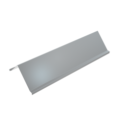 Крышка лотка двускатная 400х1,5 L3000 мм HD КМ-Профиль (KLZ400-1.5-3000 HD)