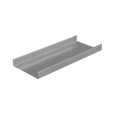 Лоток неперфорированный 80х400х1,5 L2000 мм "Стандарт ПЛЮС" INOX304 КМ-Профиль (LNEplus80-400-1.5-2000 INOX304)