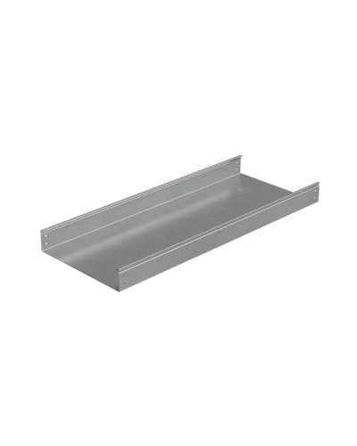 Лоток неперфорированный 80х400х1,0 L2500 мм Стандарт ПЛЮС INOX304 КМ-Профиль (LNEplus80-400-1.0-2500 INOX304) в Нижнем Тагиле Кабельные лотки Pintop.ru