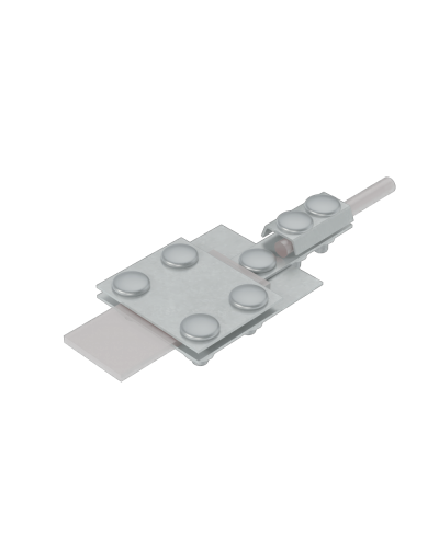 Универсальный контрольный соединитель полоса до 30 мм пруток Ø 5-8 мм HD КМ-Профиль (UKS-B30-D5-8 HD) в Нижнем Тагиле Аксессуары для лотков Pintop.ru