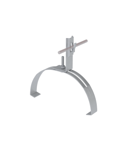 Держатель зажимной для фигурного конька для прутка Ø 5-8 мм КМ-Профиль (DFKZ-D5-8) в Нижнем Тагиле Монтажные материалы Pintop.ru