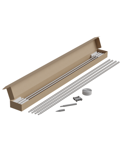 Комплект заземления из 6 стержней Ø 16 мм L=1,5 м HD КМ-Профиль (KTZ-D16-6 HD) в Нижнем Тагиле Монтажные материалы Pintop.ru