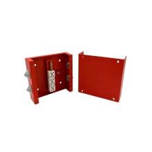 Коробка распределительная огнестойкая КРОПС, IP41, габаритные размеры 200х200х80 мм, для кабелей сечением до 6 мм2, 8 клемм КМ-Профиль (FRJB-KM-ST3-6-08-КРОПС-IP41)