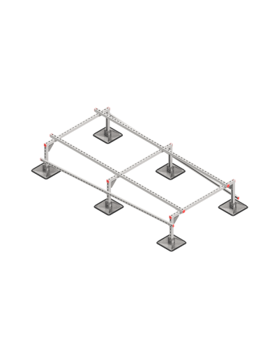 Опорная конструкция для установки оборудования TECHNORAPTOR STEELFOOT 1200х2500 HD КМ-профиль (KM-TR-STF-SSEI-1200-2500 HD) в Нижнем Тагиле Системы видеонаблюдения Pintop.ru