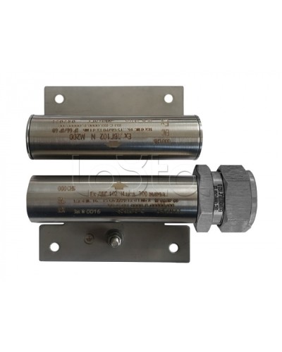 Датчик взрывозащищённый герконовый Магнито-контакт Ех ДВГ102 Al исп.250 с магнитом М-100 1Ex d IIC T6 Gb в Нижнем Тагиле Извещатели охранные (Ex) Pintop.ru