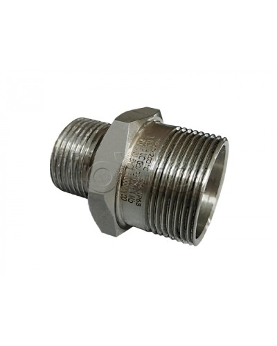 Металлический резьбовой переходник взрывозащищённый Магнито-контакт Ех-переходник МКВМ 1МН 2МН Н (М20х1,5/М25х1,5) 1Ex d IIС Gb/PB Ex d I Mb или Ex tb IIIС Db или 0Ex ia IIC Ga или 1Ex e IIС Gb в Нижнем Тагиле Дополнительное оборудование (Ex) Pintop.ru