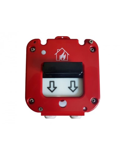 Извещатель пожарный ручной магнитоконтактный Магнито-контакт ИП 535/В СЕВЕР 0Ex iа IIC T6 Ga АТФЕ.425211.001 ТУ (Ввод из нержавейки МКВ М20Т3/4 (труба с резьбой G3/4) в Нижнем Тагиле Пожарные извещатели Pintop.ru