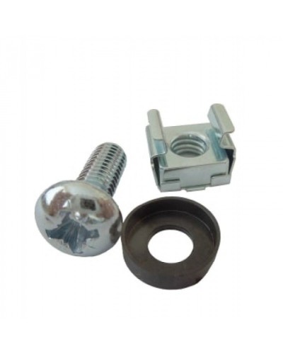 Комплект крепежа (винт М5 чёрный, гайка кузовная М5, шайба 5 чёрная по 40шт) МЕТА 9919 в Нижнем Тагиле Система оповещения и трансляции Мета Pintop.ru