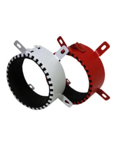 Муфта противопожарная Огнеза «ОГНЕЗА-ПМ/110», замок-стяжка тип лягушка, цвет серый в Нижнем Тагиле Дополнительное оборудование пожаротушения Pintop.ru