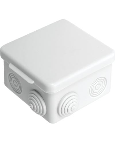 Коробка распаячная, для наружного монтажа 80x80x50 (100 шт/уп) ПожТехКабель 030-031 в Нижнем Тагиле Распределительные коробки Pintop.ru