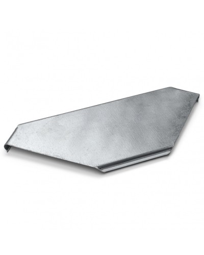 Крышка плоского угла 45° 500x15 (0,8) ПожТехКабель (550-028) в Нижнем Тагиле Аксессуары для лотков Pintop.ru