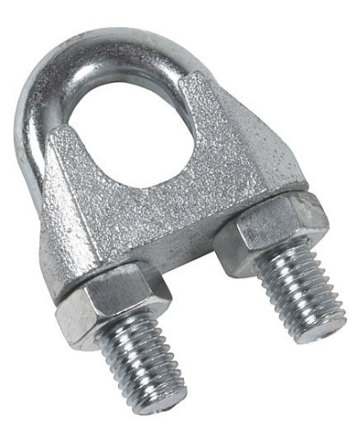 Зажим троса D10 усиленный ПожТехКабель (890-512) в Нижнем Тагиле Трос и аксессуары Pintop.ru