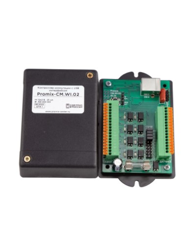 Контроллер коммутации управляемый по USB интерфейсу Promix-CM.WI.02 в Нижнем Тагиле Контроллеры Pintop.ru