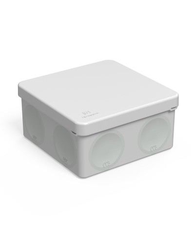 Коробка распред. 60-0300м двухкомп. безгалогенная (HF) 100х100х50 (8шт/уп) Промрукав (60-0300м) в Нижнем Тагиле Распределительные коробки Pintop.ru