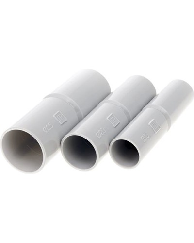 Патрубок-муфта д16 (100 шт/уп) Промрукав PR.01716 в Нижнем Тагиле Повороты, муфты, тройники Pintop.ru