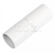 Патрубок-муфта белая д50 (12шт/144шт уп/кор) Промрукав (PR.01750б)