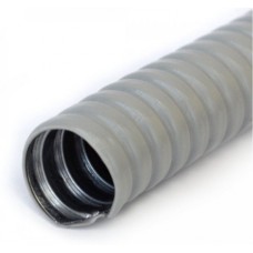 Металлорукав в ПВХ оболочке серый Р3-ЦП-НГ-18 (50м/уп) Промрукав (PR04.0471)