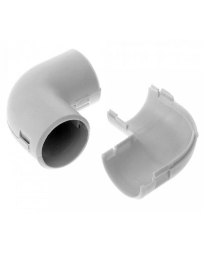 Соединитель угловой разборный д25 (5шт/300шт уп/кор) Промрукав (PR.07525м) в Нижнем Тагиле Повороты, муфты, тройники Pintop.ru