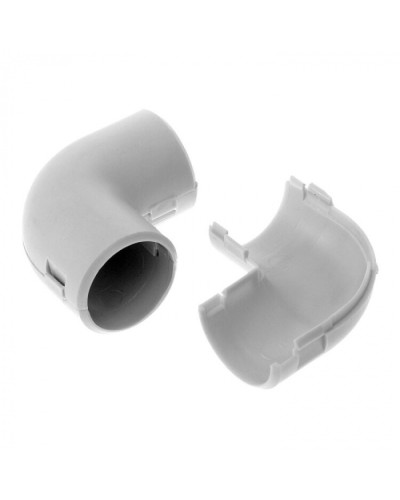 Соединитель угловой разборный д32 (30 шт/уп/) Промрукав PR.07532 в Нижнем Тагиле Повороты, муфты, тройники Pintop.ru