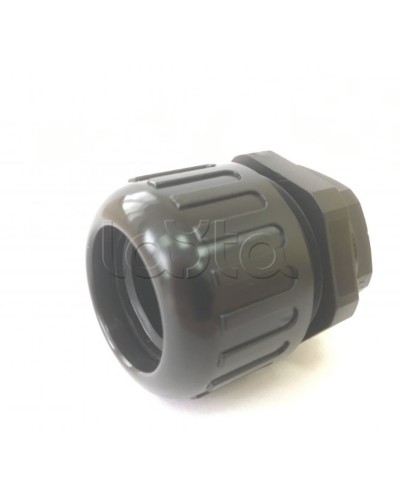 Муфта вводная усиленная (IP68) для гофрированных труб черная ВМУ-ГТ-32 (М32) Промрукав (PR08.3279) в Нижнем Тагиле Повороты, муфты, тройники Pintop.ru