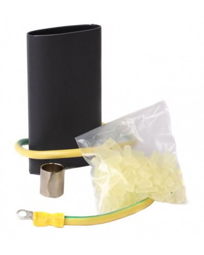 Муфта заземления термоусаживаемая д 15-25 Промрукав (PR08.3871) в Нижнем Тагиле Повороты, муфты, тройники Pintop.ru