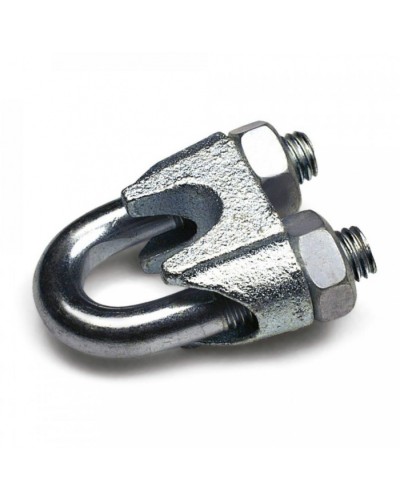 Зажим троса одинарный D5мм тип Слоник DIN 741 (100 шт/уп) Промрукав (PR08.3893) в Нижнем Тагиле Держатели, клипсы, скобы Pintop.ru